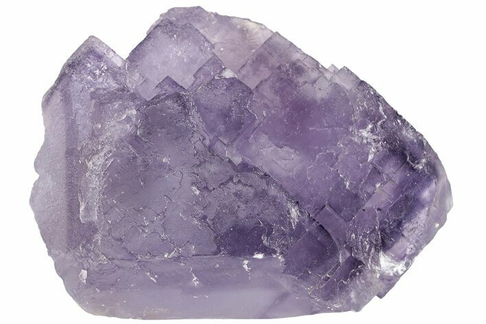 Stepped, Purple Fluorite Crystals - Morocco #220701
